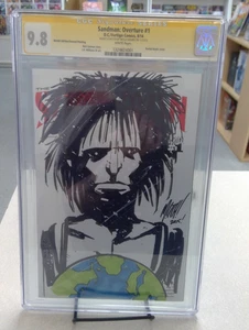 Sandman Overture #1 Signed & Sketch Mitch Gerard 2014 CGC 9.8 DC Vertigo EMR - Bild 1 von 6
