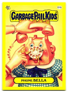 Phone Bella 2011 Garbage Pail Kids Flashback 3 Parodie genaue gezeigte Karte - Bild 1 von 2