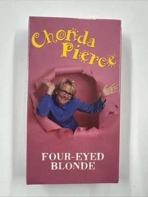 CHONDA PIERCE - FOUR EYED BLOND - VHS - 2001 - CHRISTIAN COMEDY - NEW SEALED - Image 1 of 3