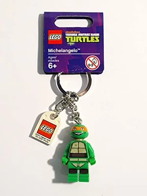 LEGO Teenage Mutant Ninja Turtles Michelangelo Key Chain - Image 1 of 3