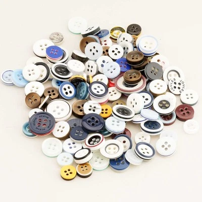 30g color Theme Resin Buttons for Sewing Scrapbook Clothing Handmade Decor DIY - Image 1 of 4