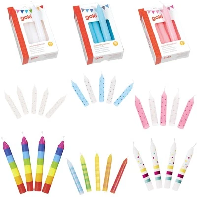 goki Kerzen für Geburtstagszug Geburtstagskarawane Geburtstagskranz Kerzenhalter - Bild 1 von 4