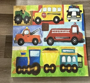 The Kids Room by Stupell Transportation by nJoyArt   22x23 large  - Picture 1 of 2