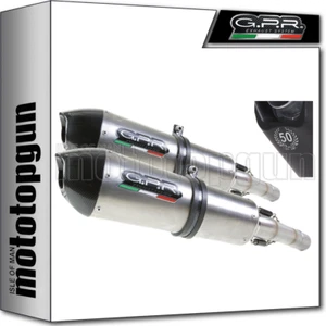 GPR HOM 2 SLIP-ON EXHAUST GPE TITANIUM SUZUKI HAYABUSA 1300 2009 09 2010 10 - Picture 1 of 1