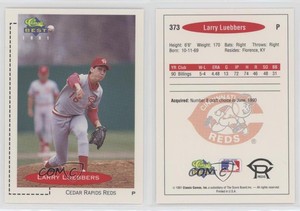 1991 Classic Best Minor League Larry Luebbers #373