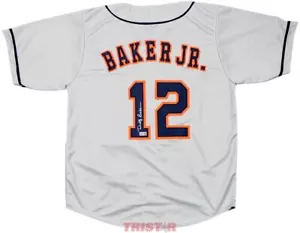Dusty Baker Signed Autographed Houston Astros Gray Custom Jersey TRISTAR - Picture 1 of 3