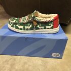 Hey Dude Wally Ugly Sweater Loafers Men's Size 8 NIB