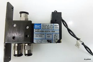 MAC Used pneumatic valve 34B-ABB-GDFA-1BA PISCO 4, 4. 4 VLV-I-89 - Picture 1 of 12