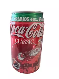 Spanish Santa Coca Cola Can French 1997 Edition Some Fading - Picture 1 of 8
