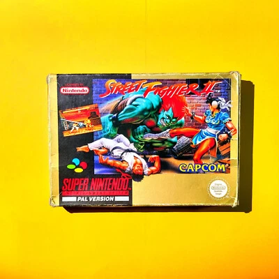 Street Fighter II (SNES, 1992) - PAL  *Complete* - Image 1 of 4