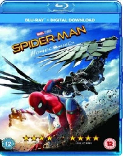 SPIDER-MAN HOMECOMING BLU RAY - NEW & SEALED REGION B MARVEL FREE POST - image 1 of 1