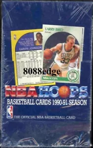 1990-91 HOOPS SERIES 1 NBA SEALED BOX: MICHAEL JORDAN ERROR + S.KEMP/G.PAYTON RC - Picture 1 of 1
