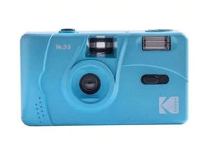 Kodak M35 Reusable 35mm Point and Shoot Blue Compact Film Camera RETRO NEW - Picture 1 of 4