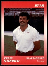 1990 Star Spartanburg Phillies Craig Strobeo Spartanburg Phillies #28