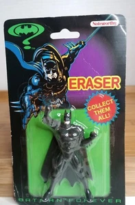🌟VINTAGE 1995 DC COMICS BATMAN FOREVER ERASER ~Batman~🌟 RARE!  NOS. Sealed  - Picture 1 of 6