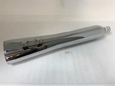 Silenciador deslizable cromado Cobra Tri Flo - solo lado derecho - 1801-0637 Foto 1 de 4