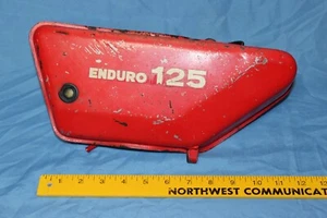 Used Vintage Yamaha Enduro 125 red gas tank - Comes with Cap - Picture 1 of 11