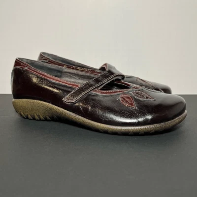 Mocasines sin cordones de charol marrón Nau Mai para mujer NAOT / talla 6 - EU 37 Foto 1 de 4