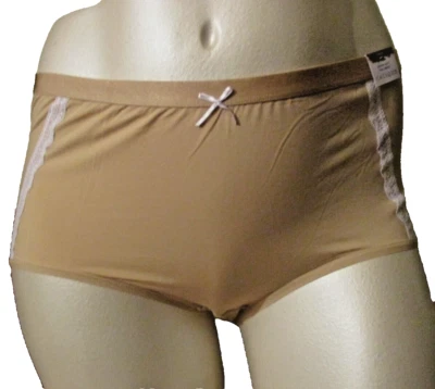 Cacique Elastizado Nylon Extra Suave Calzoncillo Completo Borde de Encaje 4X 30/32 NUEVO Foto 1 de 2