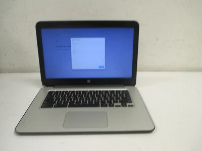 Damaged Case HP Chromebook 14 G4 16GB Storage 4GB Ram Embossed with Logo - Image 1 of 4