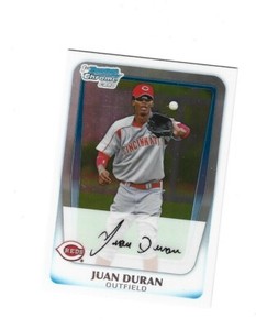 2011 Bowman Chrome Prospects Refractors #BCP196 Juan Duran /500 Reds