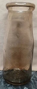 Vintage J Drabble and Son pure milk half-pint bottle - Picture 1 of 14
