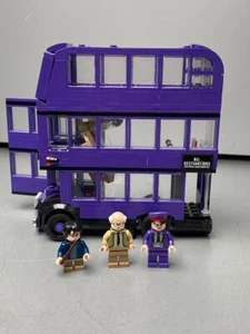 LEGO Harry Potter The Knight Bus 75957 usado incompleto 95%+ tiene todas las minifiguras - Imagen 1 de 3