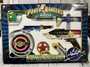 Power Rangers Zeo 7 in 1 Zeo Blaster Set - Complete in Box - Picture 1 of 5
