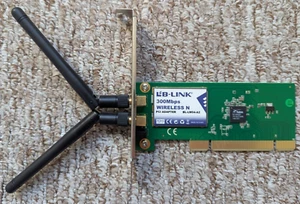 LB-LINK BL-LW04-A2 300Mbps 802.11n/g/b PCI Wireless LAN Adapter - Picture 1 of 5