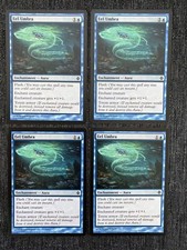 4x Eel Umbra Rise of the Eldrazi MtG Magic Blue Common 4 x4 Card Cards