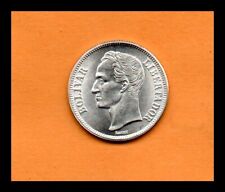 Venezuela UNC Coin  2 Bolivares de 1945, Silver .835, 10 gr., 27mm