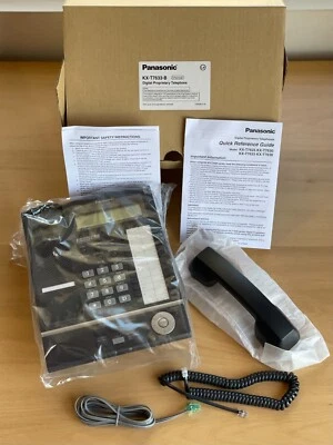 NEVER USED - Panasonic Digital Proprietary Telephone - KX-T7633-B - Image 1 of 4