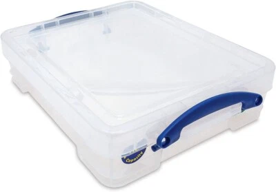 Really Useful 11 Litre Clear Storage Box - Image 1 of 4