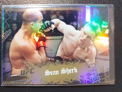 Sean Sherk #76 2010 UFC Main Event Thick Gold Parallel - Image 1 of 2