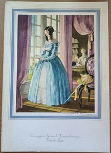 Menu paquebot FRANCE - CROISIERE DE PAQUES - FELIX ARVERS - A. Mercier - 1973 - Imagen 1 de 3