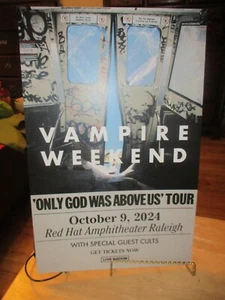 Vampire Weekend ‘Only God Was Above Us’ 11X17 Poster. Red Hat-10-9-24 - Picture 1 of 1