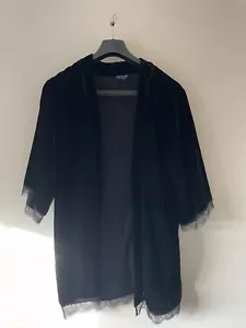 Topshop Kimono jacket with lace trim only worn once - Picture 1 of 4
