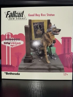Fallout New Vegas Good Boy Rex Limited Edition Statue Resin PLUS COA - Image 1 of 2