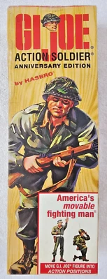 2003 GI JOE ACTION SOLDIER 1964 ANNIV ED. Conjunto de poste de comando 12" FIGURA R barragem de pé - Imagem 1 de 4