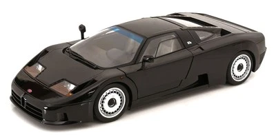 KK Scale 1:12 BUGATTI EB110 BLACK 1991 (OPENING DOORS/BONNET) - Image 1 of 4
