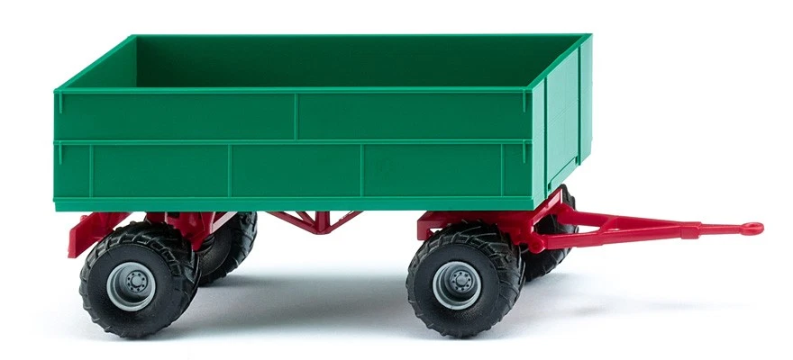 WIKING, rimorchio 2 assi verde, 1/87,  WIK038836 - Immagine 1 di 1