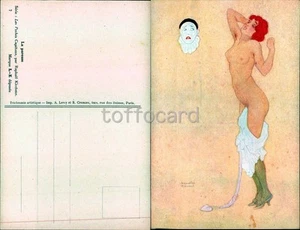 LIBERTY ART NOUVEAU RISQUE EROTIC-AUTORE KIRCHNER-LA PARESSE-C94-51 - Picture 1 of 1