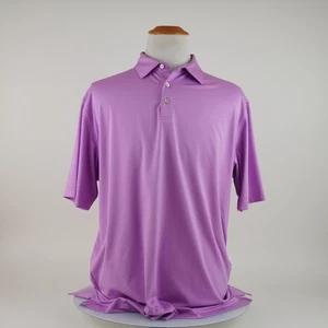 Polo de golf Peter Millar para hombre púrpura cómodo de verano talla XL rosa - Imagen 1 de 24