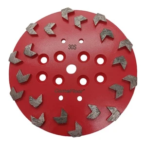 10 Inch Concrete Grinding Disc for Concrete Floor, 20 Arrow Segments Diamond ... - Picture 1 of 7
