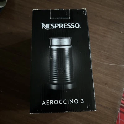 Nuevo en caja Espumador de Leche Nespresso Aeroccino 3 Negro 3594-US-BK Marca 12276265 Foto 1 de 4