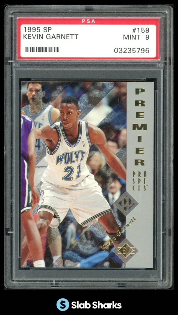 Kevin Garnett Basketball Grade 9 1995-96 Season Sports Trading