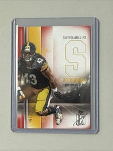 2024 Topps Signature Class Troy Polamalu/25 - Imagen 1 de 2