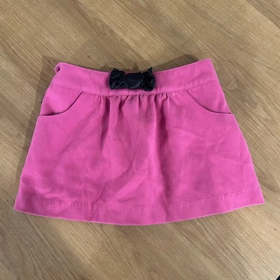 Size 6 Girls - American Girl Doll Grace Thomas Pink Skirt With Bow Elastic Waist - Image 1 of 4