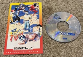Final Fight Sega CD W/ Manual, No Case, 1994 Video game, Tested And Works