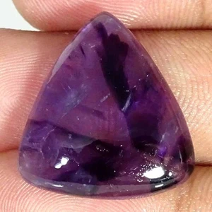 19.90Cts Natural Star Amethyst Purple Pear Cabochon Loose Gemstone - Picture 1 of 5